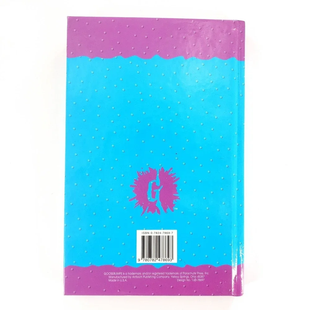 Vtg R.L. Stine Goosebumps Hardcover Lined Ruled Diary Journal Notebook *WRITING*